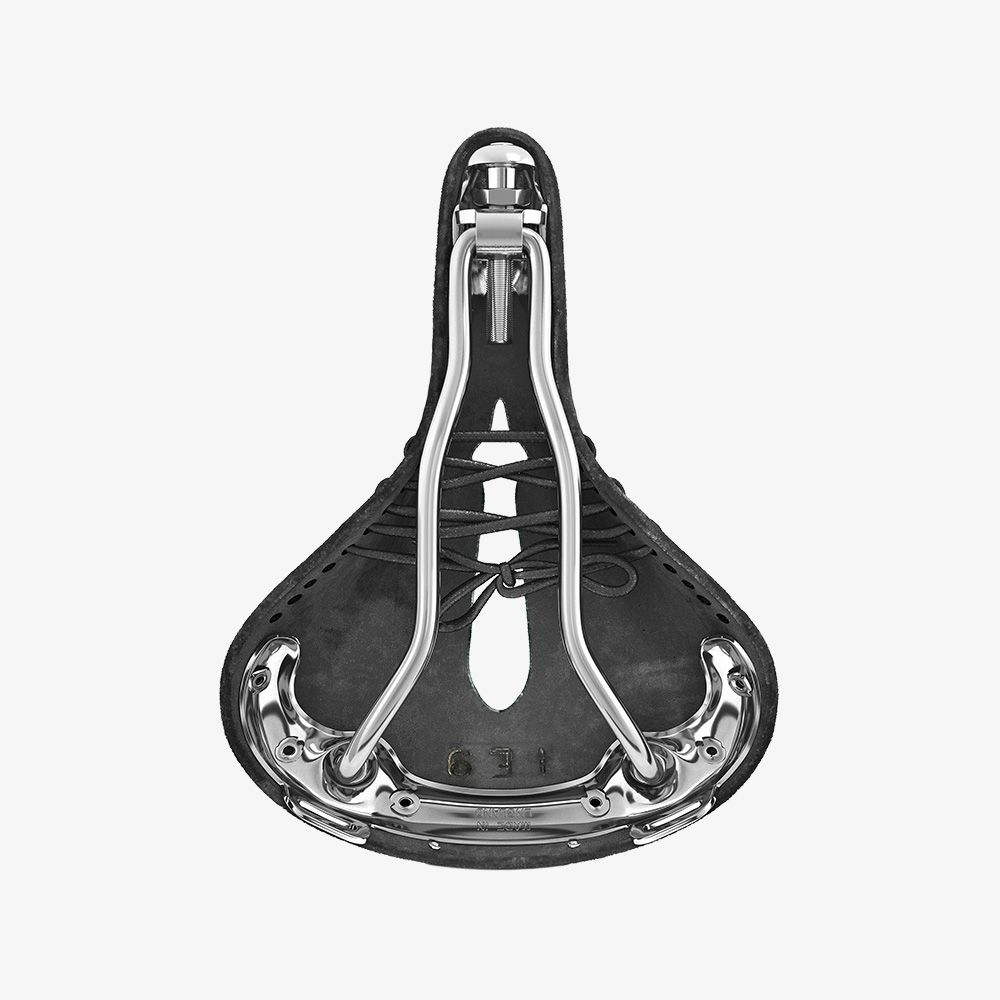 Brooks B17 Carved Short Negro