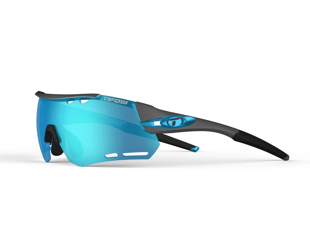 Tifosi Alliant Gunmetal / Blue Interchange, Clarion Blue, AC Red, Clear
