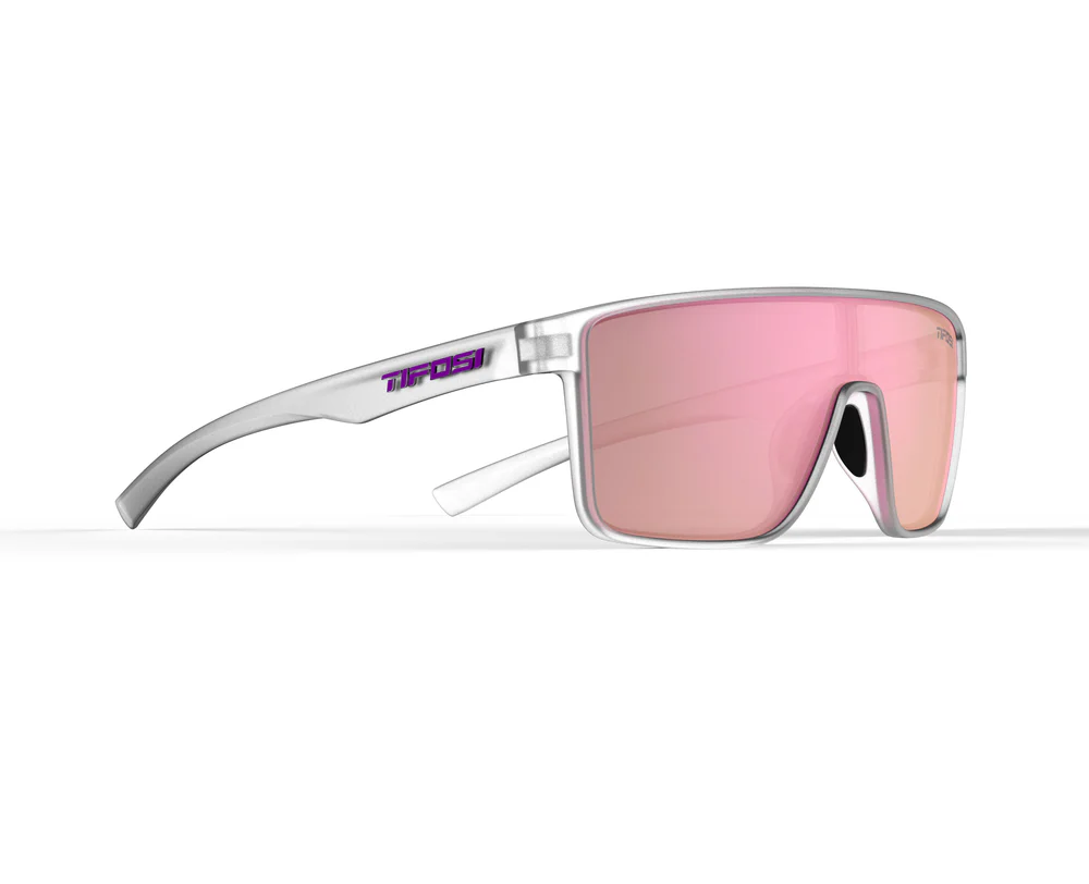 Tifosi Sanctum Satin Clear, Pink Mirror