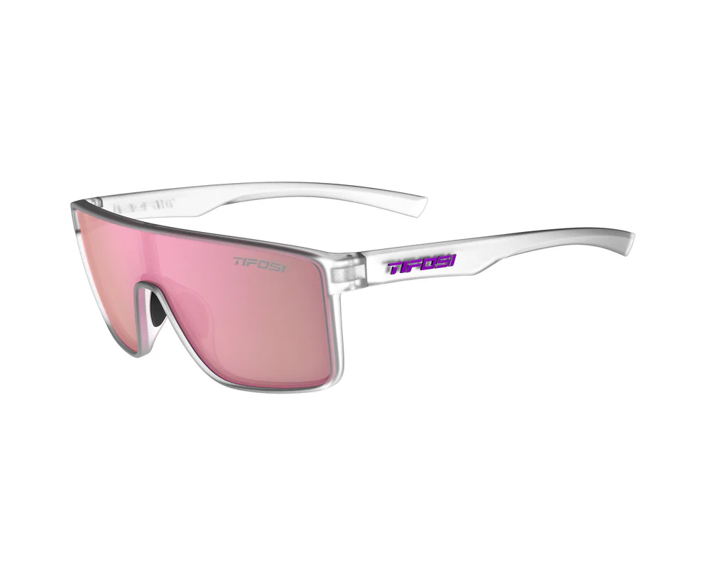 Tifosi Sanctum Satin Clear, Pink Mirror