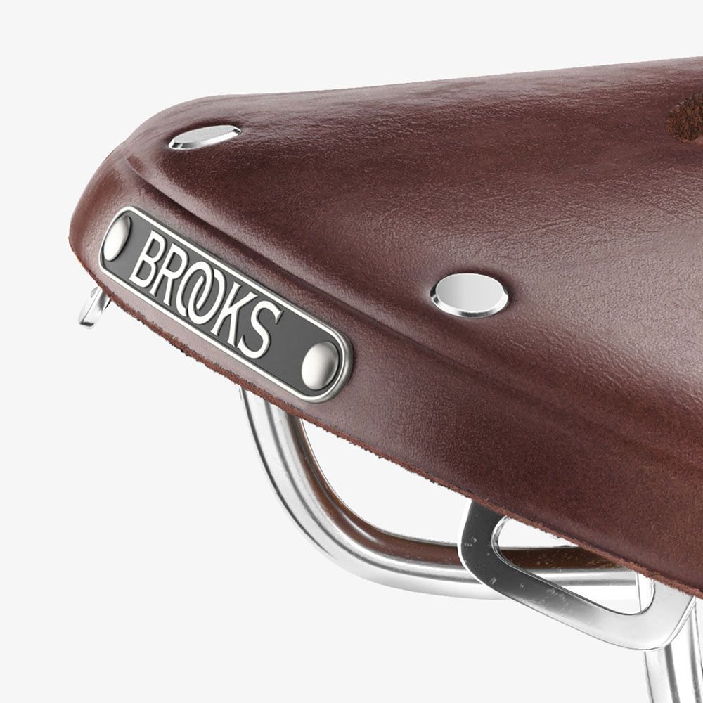 Brooks B17 Carved Marrón