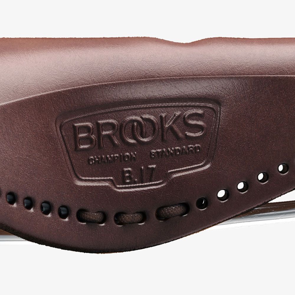 Brooks B17 Carved Marrón