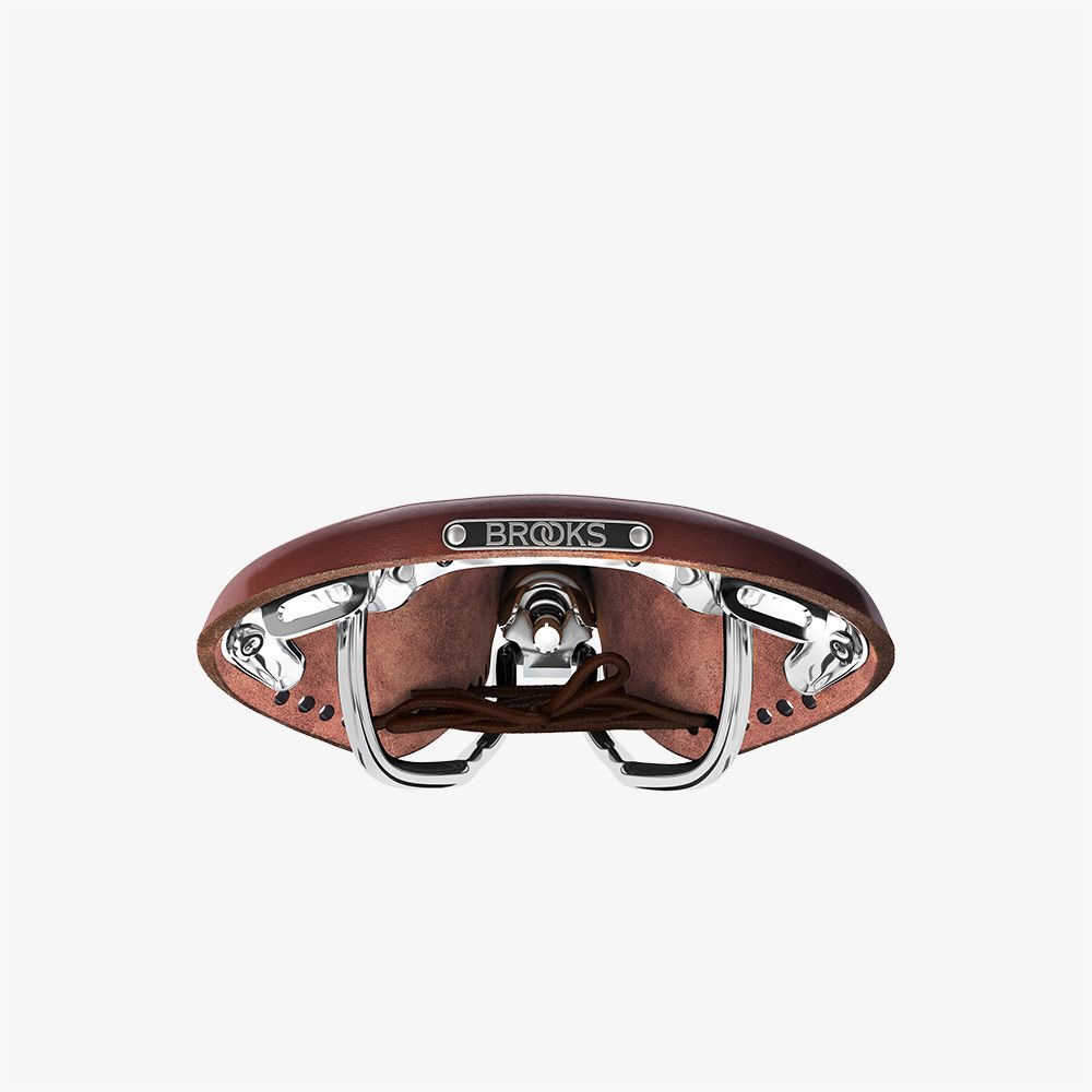 Brooks B17 Carved Short Marrón