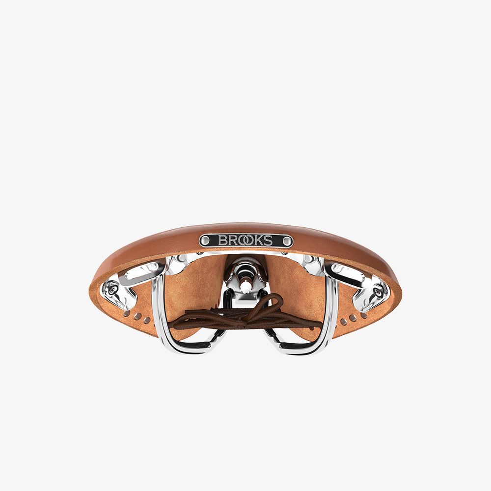 Brooks B17 Carved Short Miel