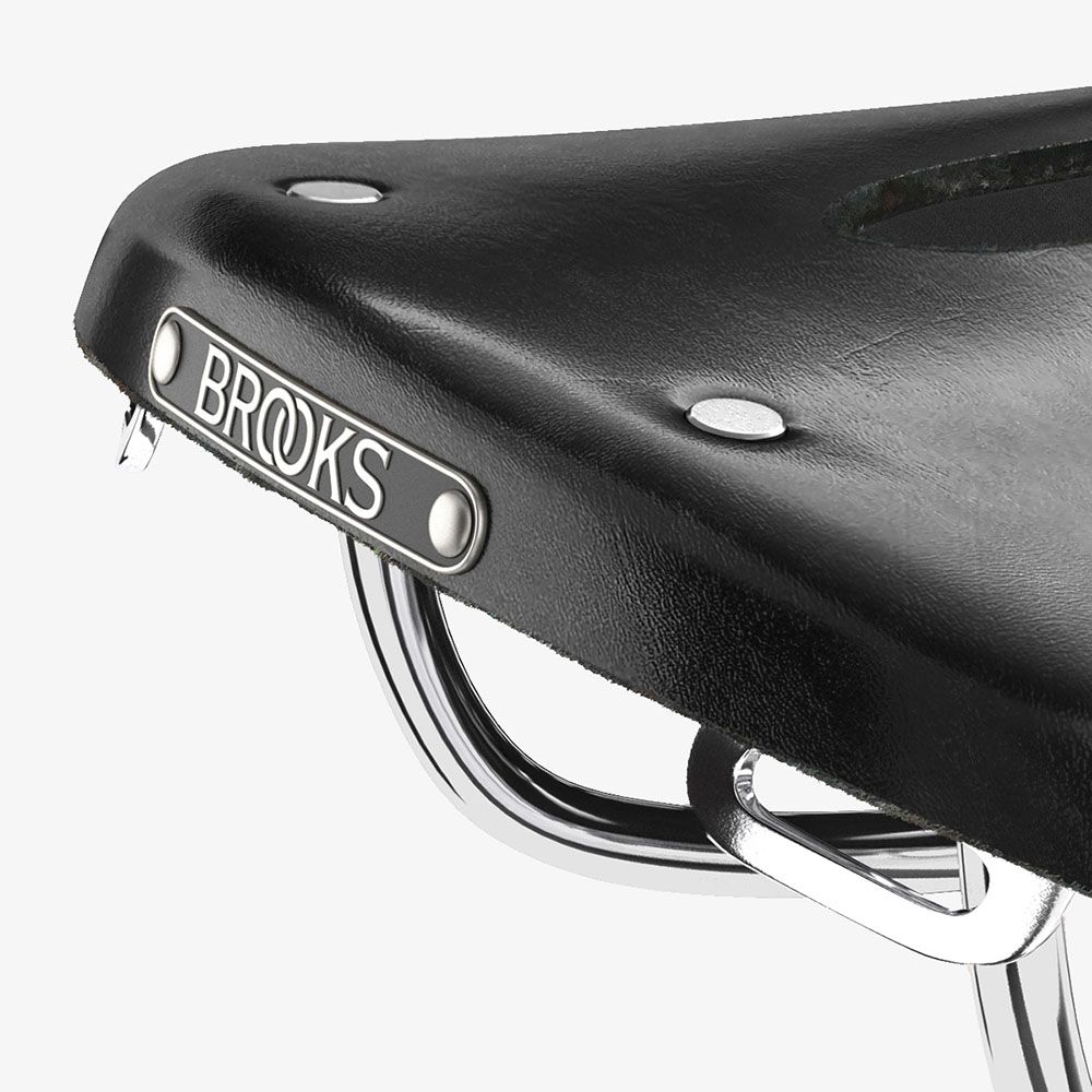 Brooks B17 Carved Short Negro