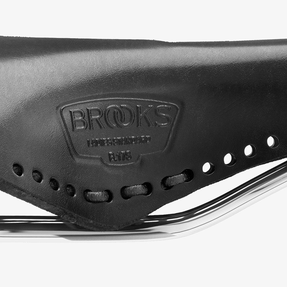 Brooks B17 Carved Short Negro