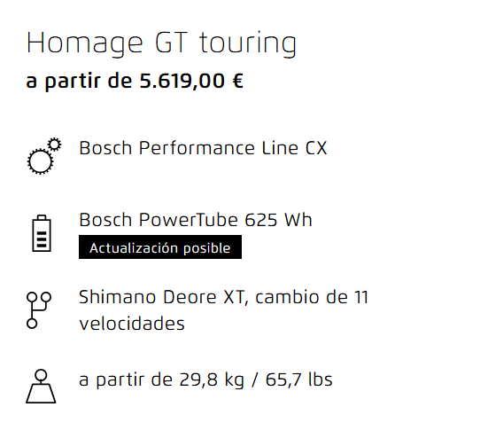 Riese &amp; Müller Homage GT Touring PEARL WHITE