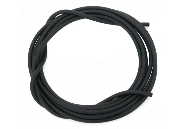 Coaxial cable, 2 x 0.5 mm² outer Ø 3 mm, black, roll 10 m