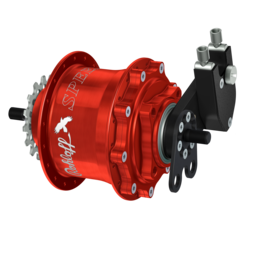 Speedhub 500/14 TS DB Red 14-speed gearhub, color red, 36-hole