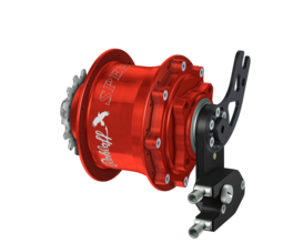 Rohloff SPEEDHUB 500/14  A12 DB PM, red, 32h