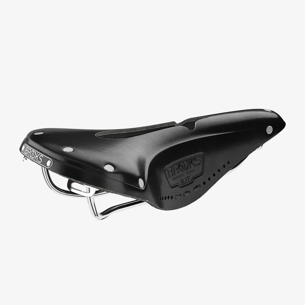 Brooks B17 Narrow Carved Negro