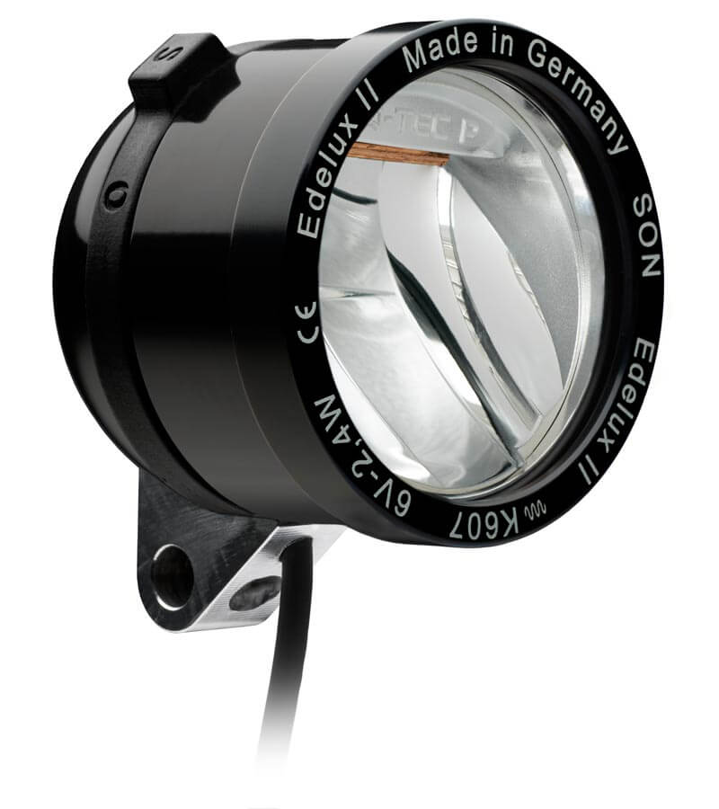 Edelux II, 140 cm cable, connectors separate, black anodized