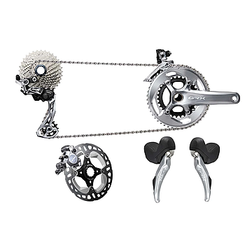 Shimano GRX 2x11v Polished Limited Edition