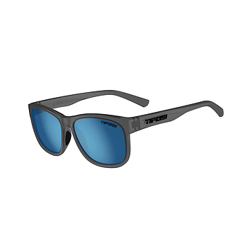Tifosi Swank XL Satin Vapor, Sky Blue Polarized